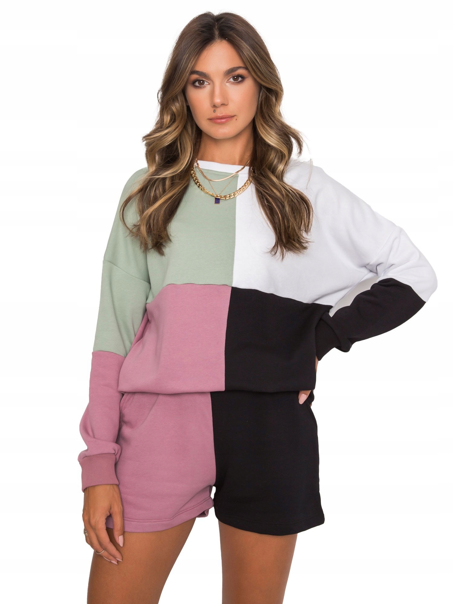 

Bluza damska Szorty damskie Komplet - S