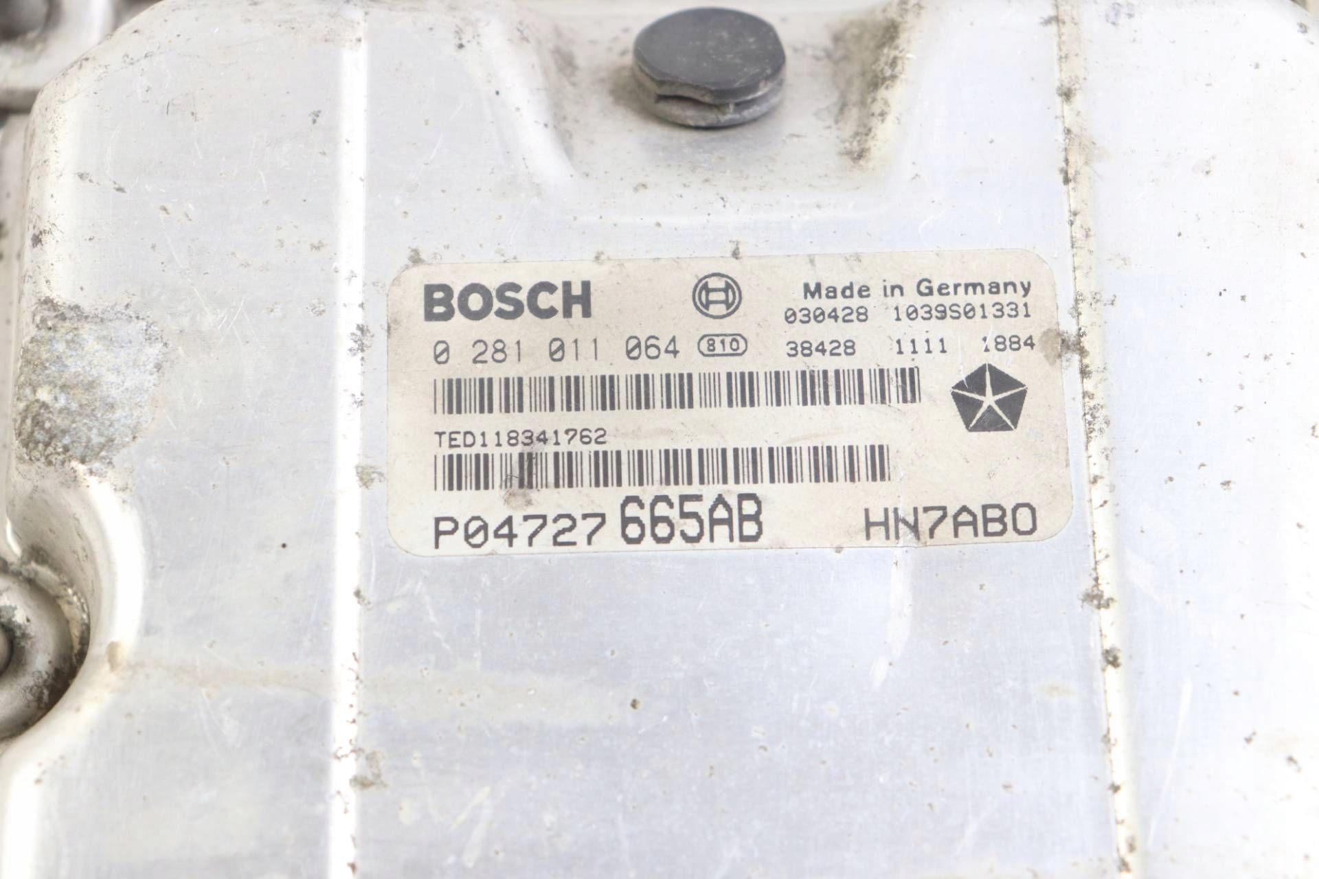 CHRYSLER VOYAGER IV module control unit of the engine 2.5 CRD P04727665AB 0281011064