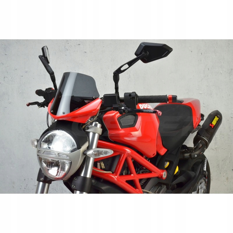 Pretekárske čelné sklo Loster Ducati Monster 1100 09-13