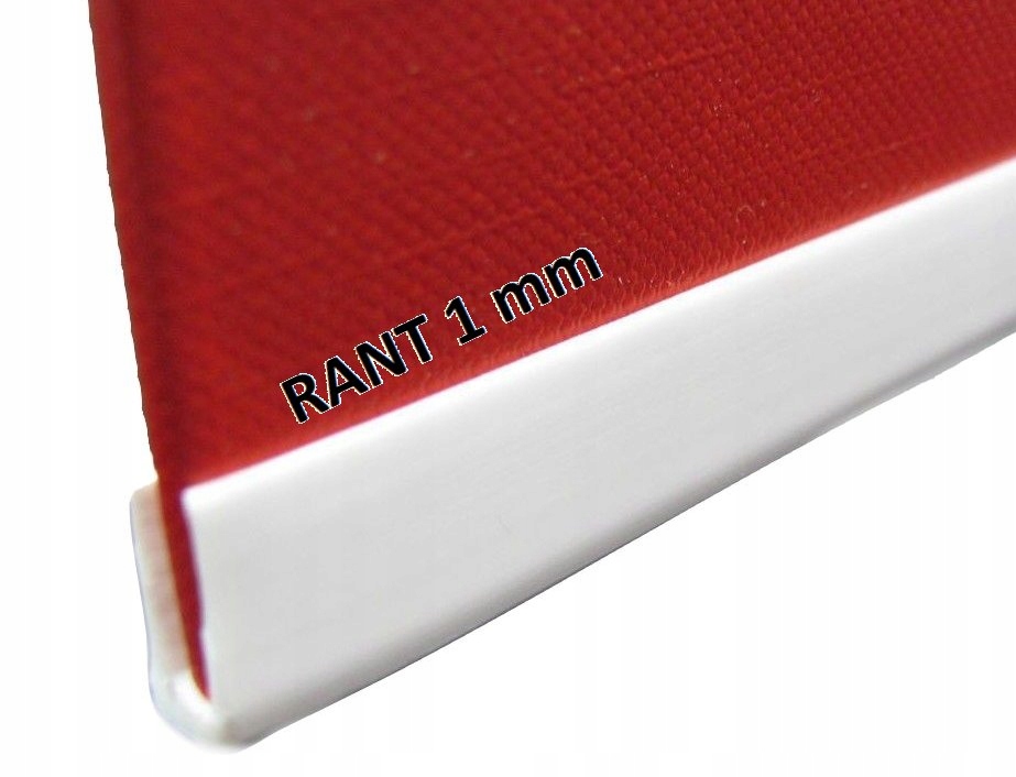 

biała krawędziówka rantówka listwa krawędziowa 1mm