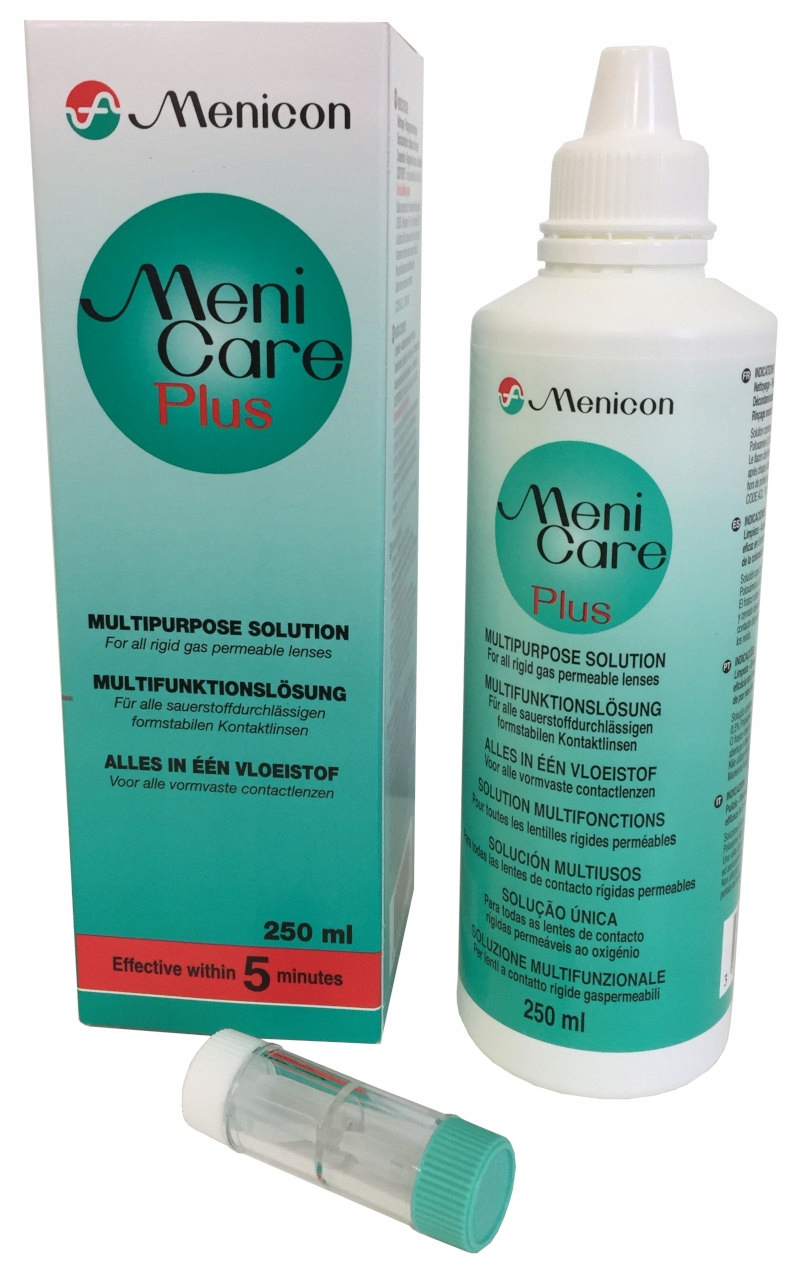 

Płyn do soczewek Menicare Plus 250ml Menicon