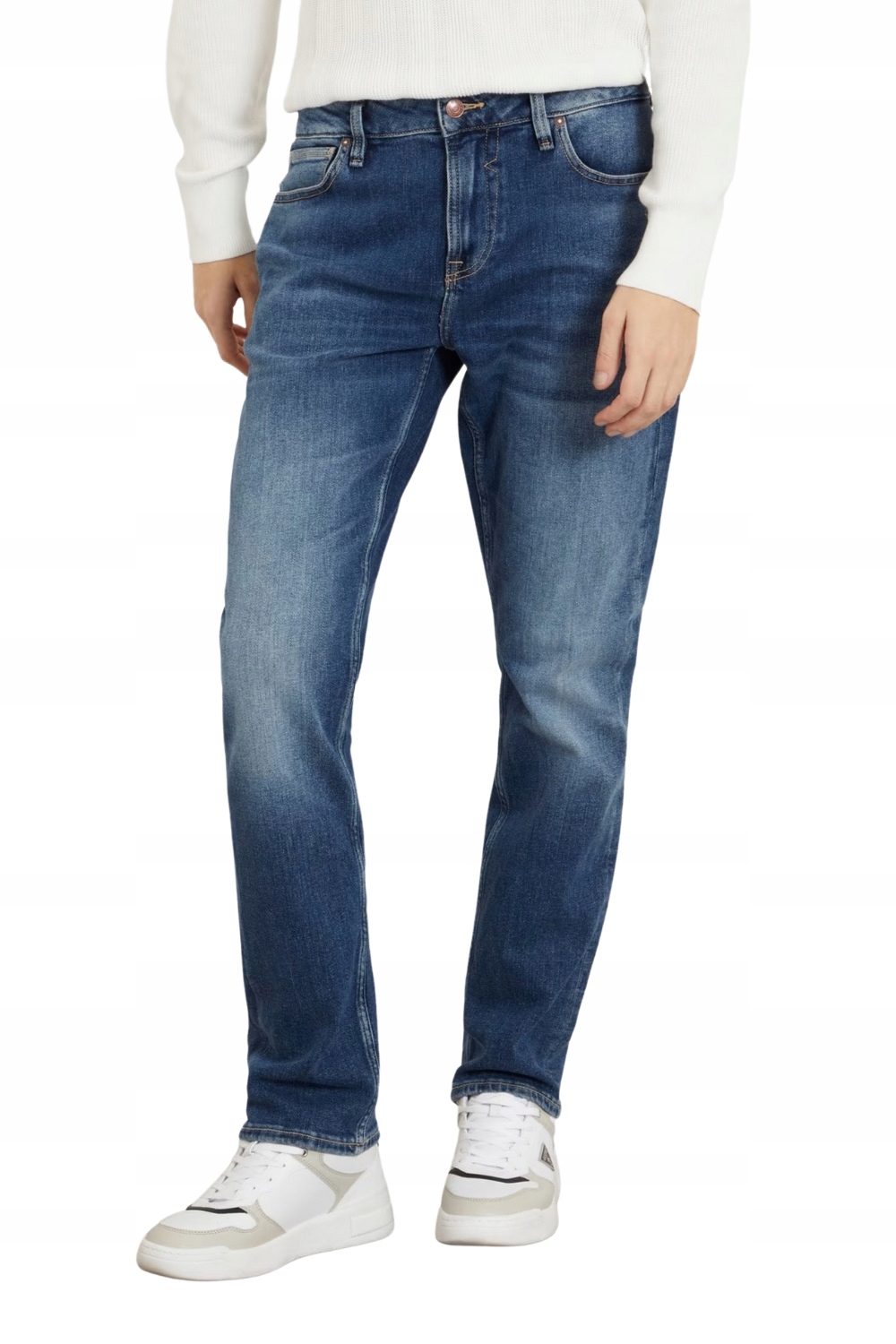 Guess Tmavě modré pánské džínové kalhoty Angels 31/32