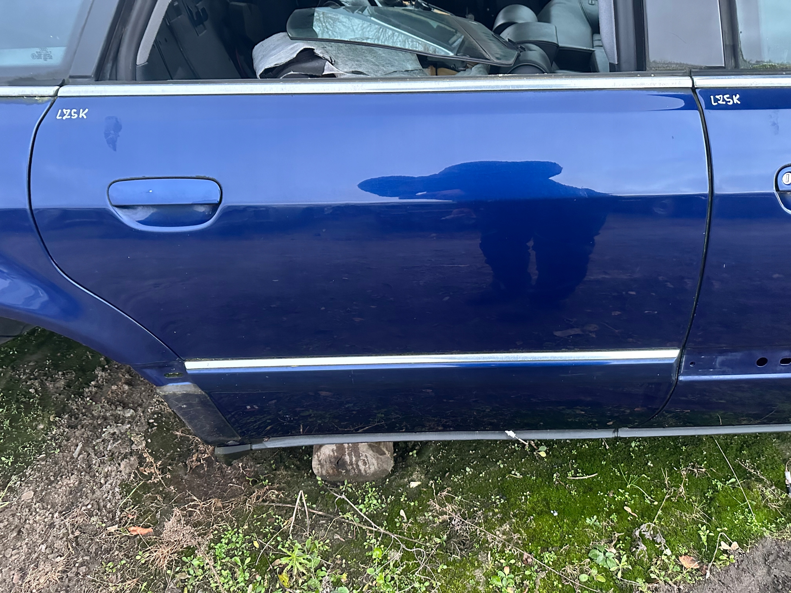 DRZWI GOŁY PŁAT PRAWY TYŁ AUDI A8 D2 LIFT LZ5K ORYGINAŁ