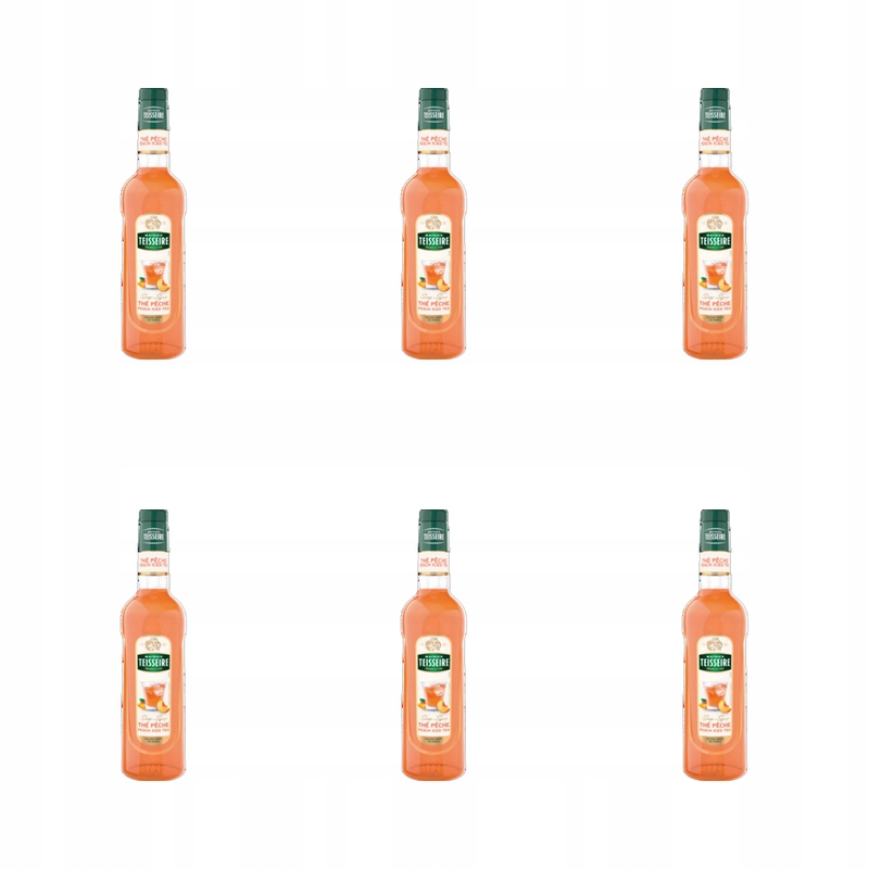 Mathieu Teisseire Broskvový sirup 0,7 L X6