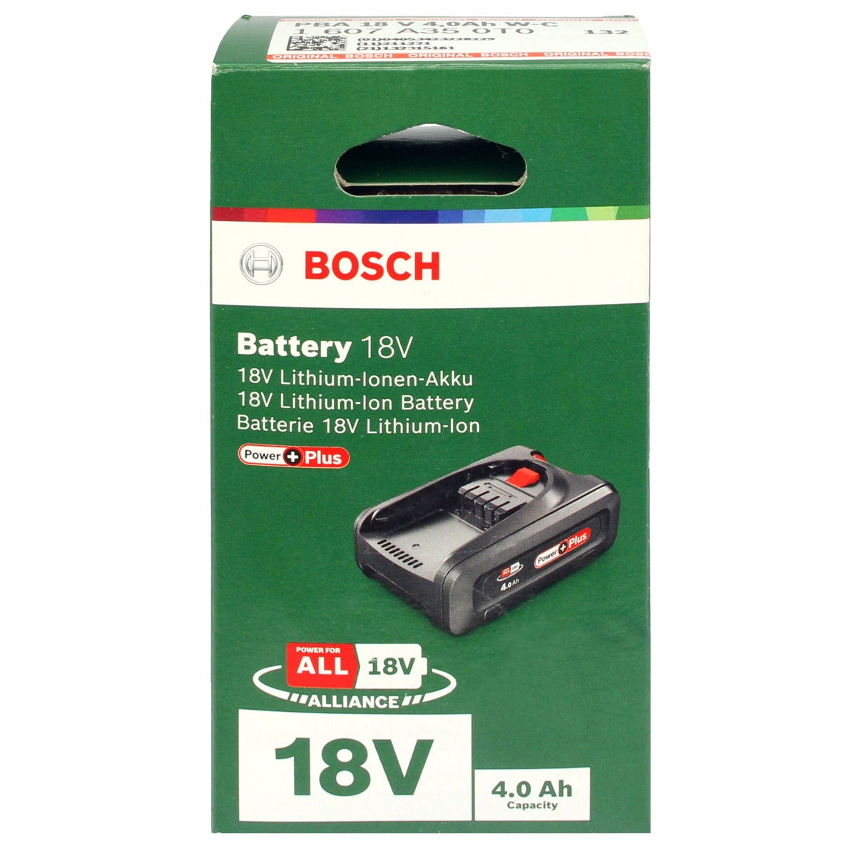 Bosch PBA 18V 4,0Ah PowerPlus 1607A350T0 - Opinie i ceny na