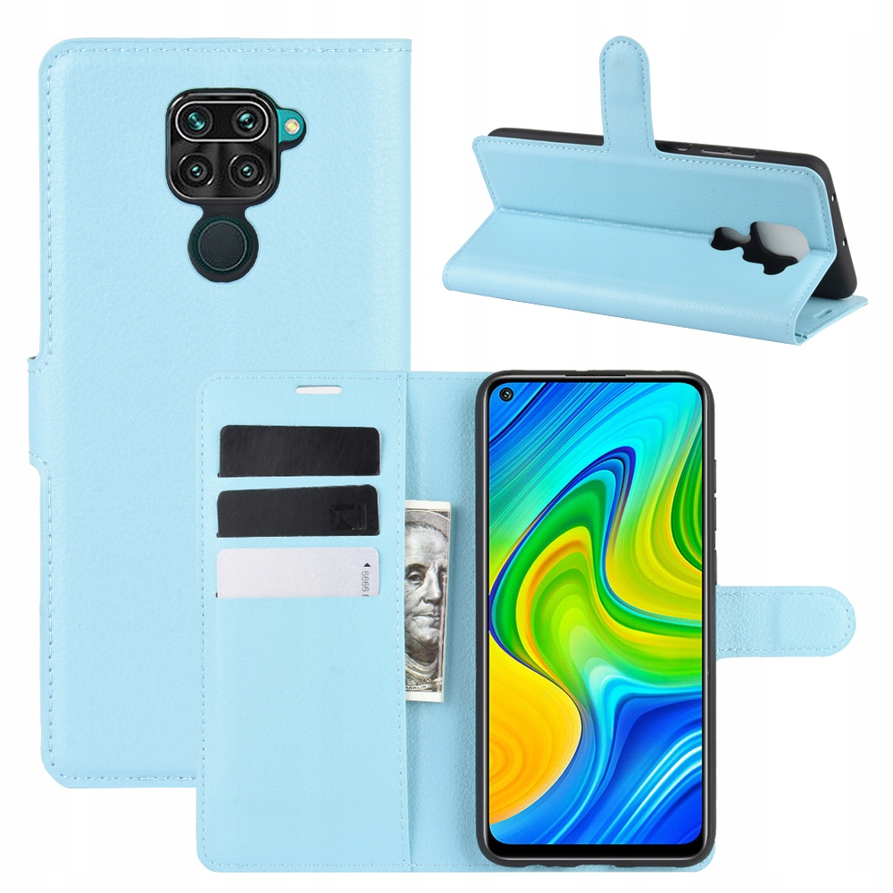 

Etui Case Portfel Litchi Do Xiaomi Redmi Note 9