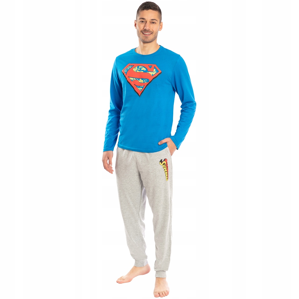 Piżama Męska SUPERMAN r. L Model SUPERMAN