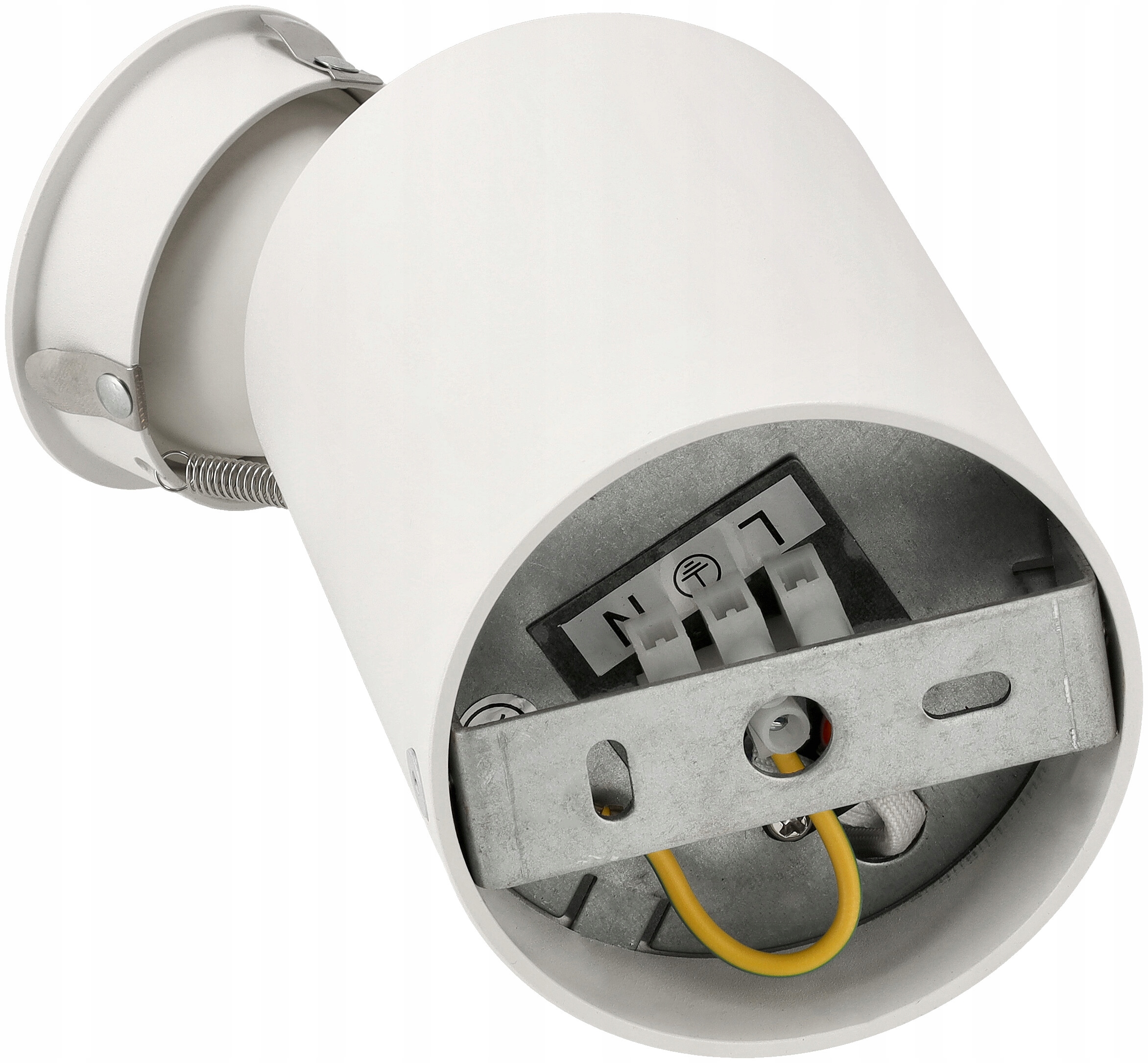 OPRAWA NATYNKOWA LED STAŁA HALOGENOWA TUBA GU10 B Kolor biały