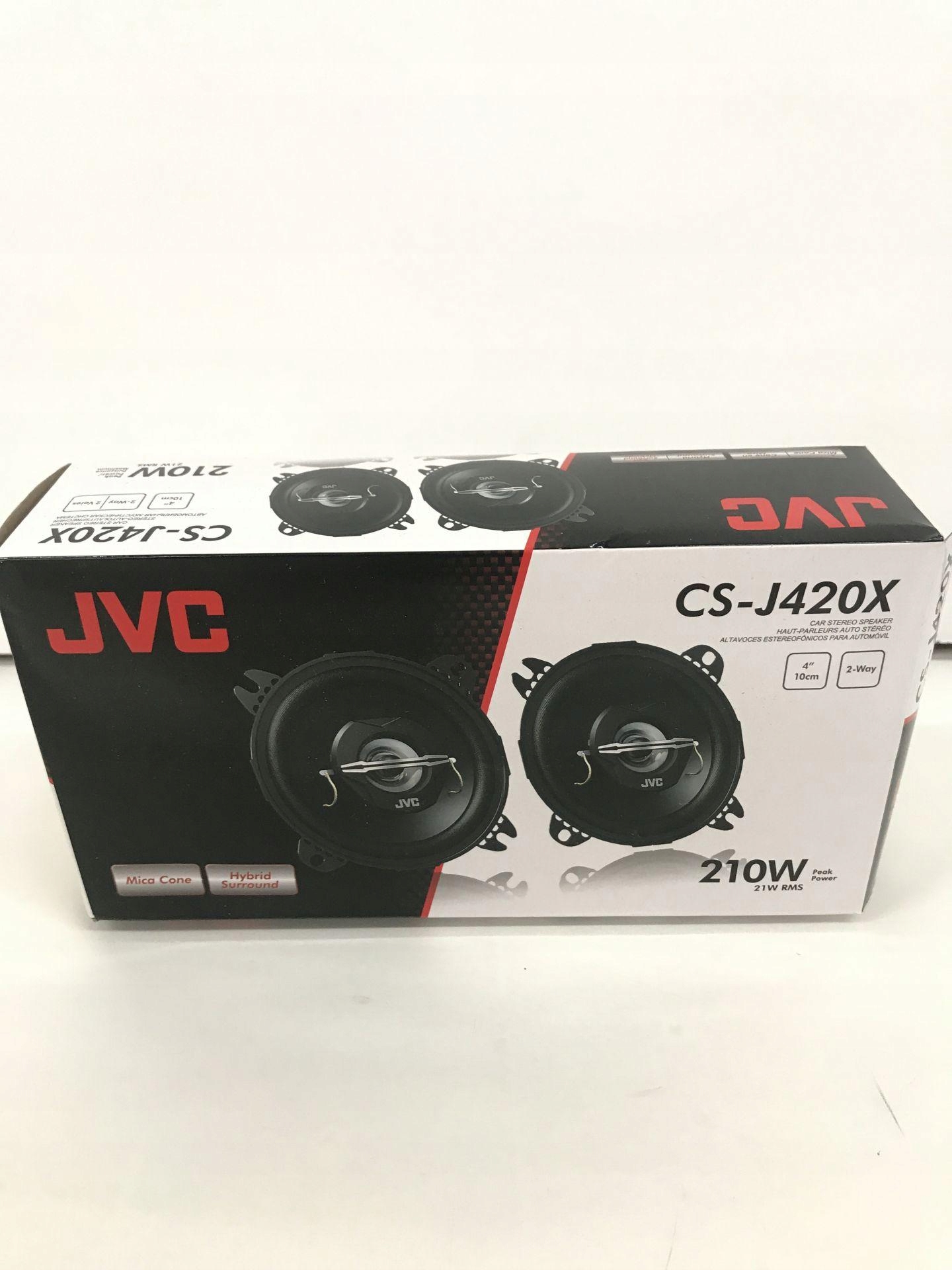 JVC CS-J420X 10 CM 2-DROŻNY GŁOŚNIK WSPÓŁOSIOWY Marka JVC