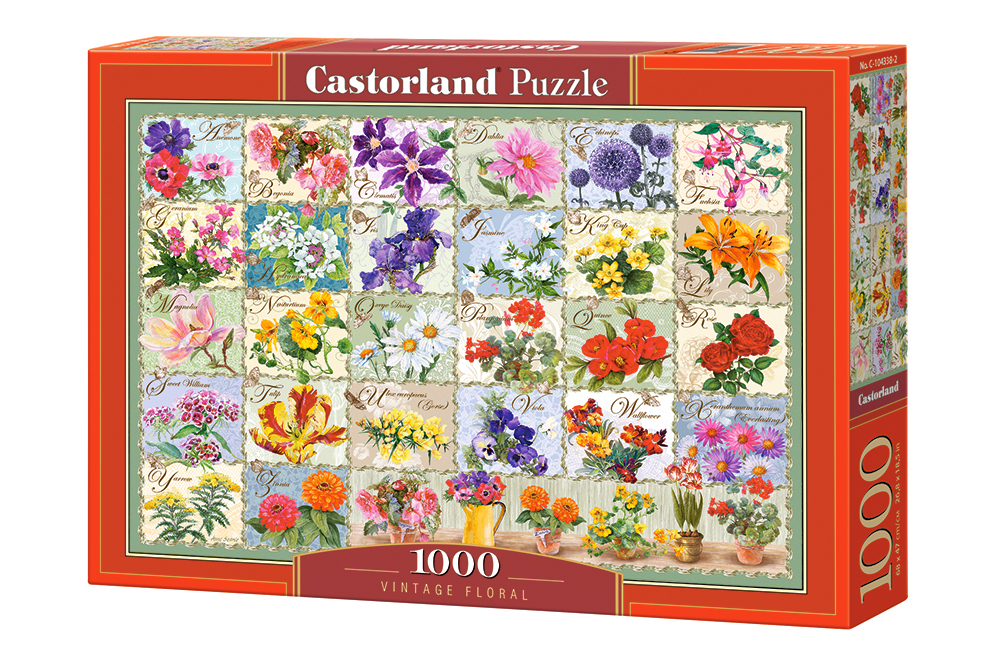 

Puzzle 1000 Vintage Floral