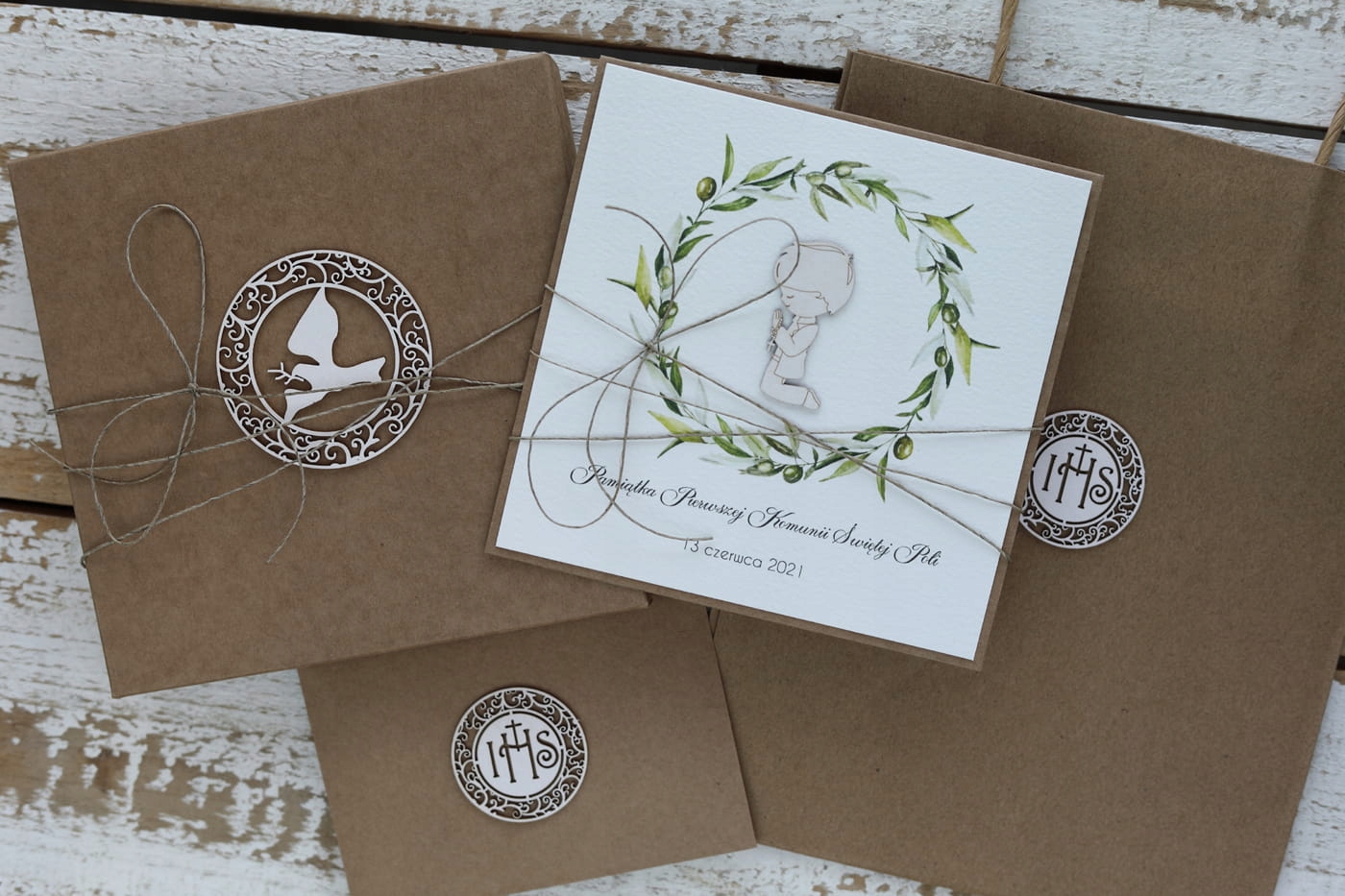 k prvnímu svatému přijímání sada pro chlapce – kartička, krabička, obálka, kabelka 4