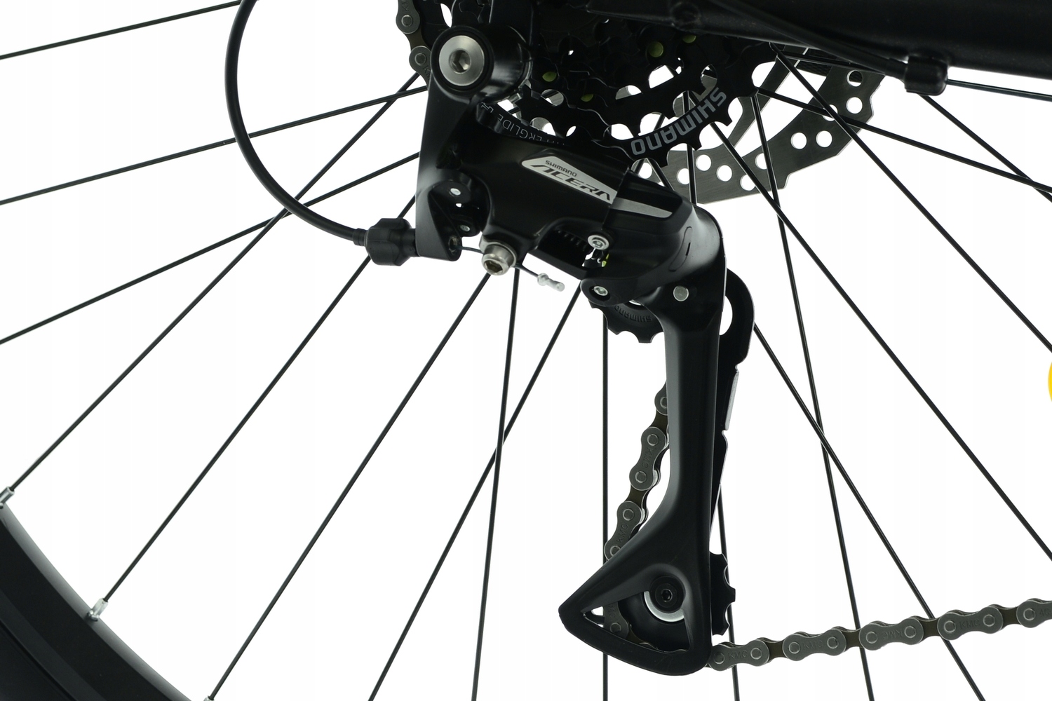 Rower Trekkingowy Kands 28 Verso V1 r21' czarny SHIMANO HYDRAULIKA r25M