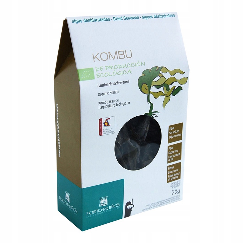 

Algi Morskie Suszone Kombu 25G Porto Bio