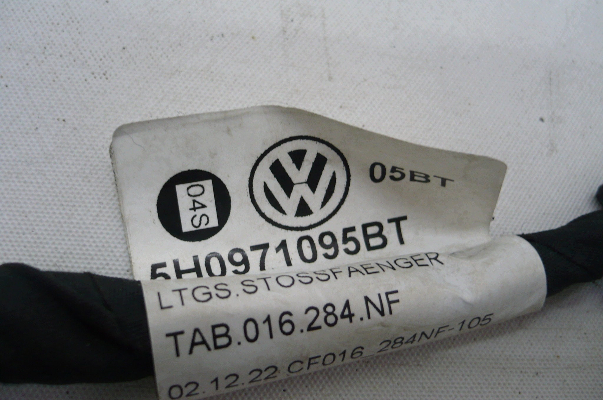 VW GOLF VIII 8 2019- bundle sensors of the parking PDC KAMERA front complete