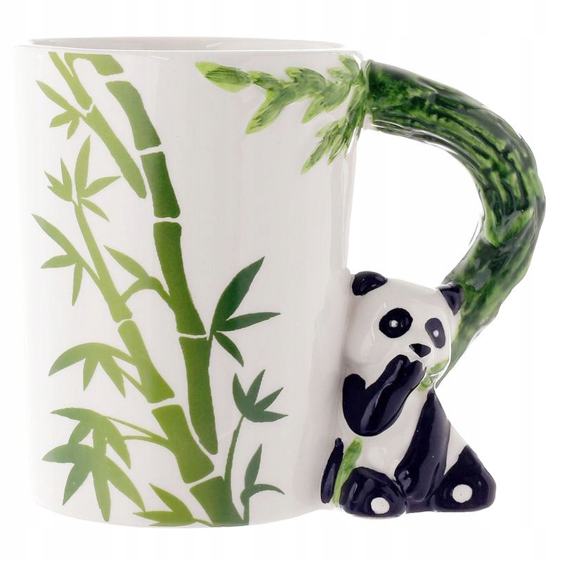 

Kubek Panda Z Misiem Pandą Na Uchu Tropikalny