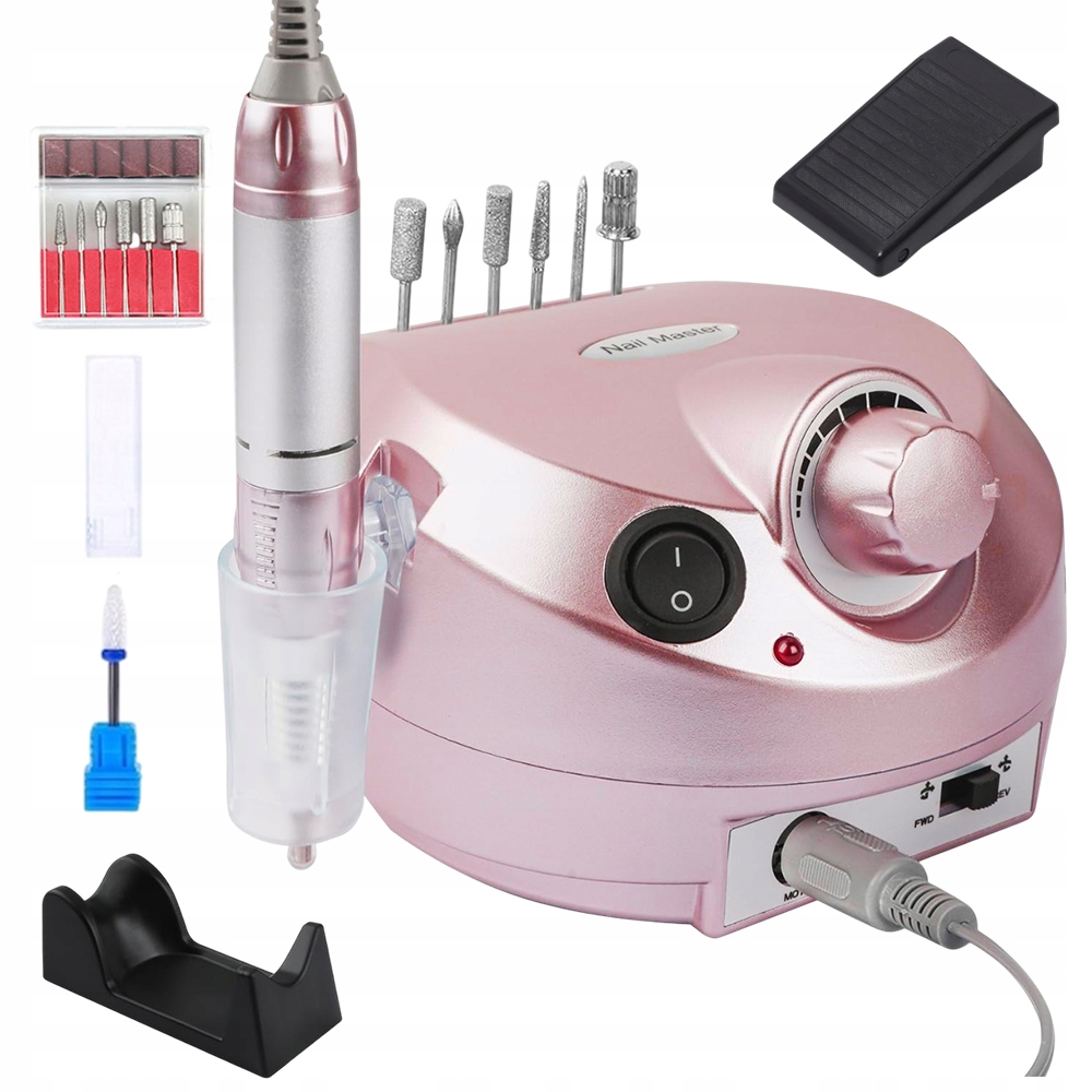 Bruska Na Nehty Manikúra Pedikúra Drátová Frézy Sada V Pouzdru