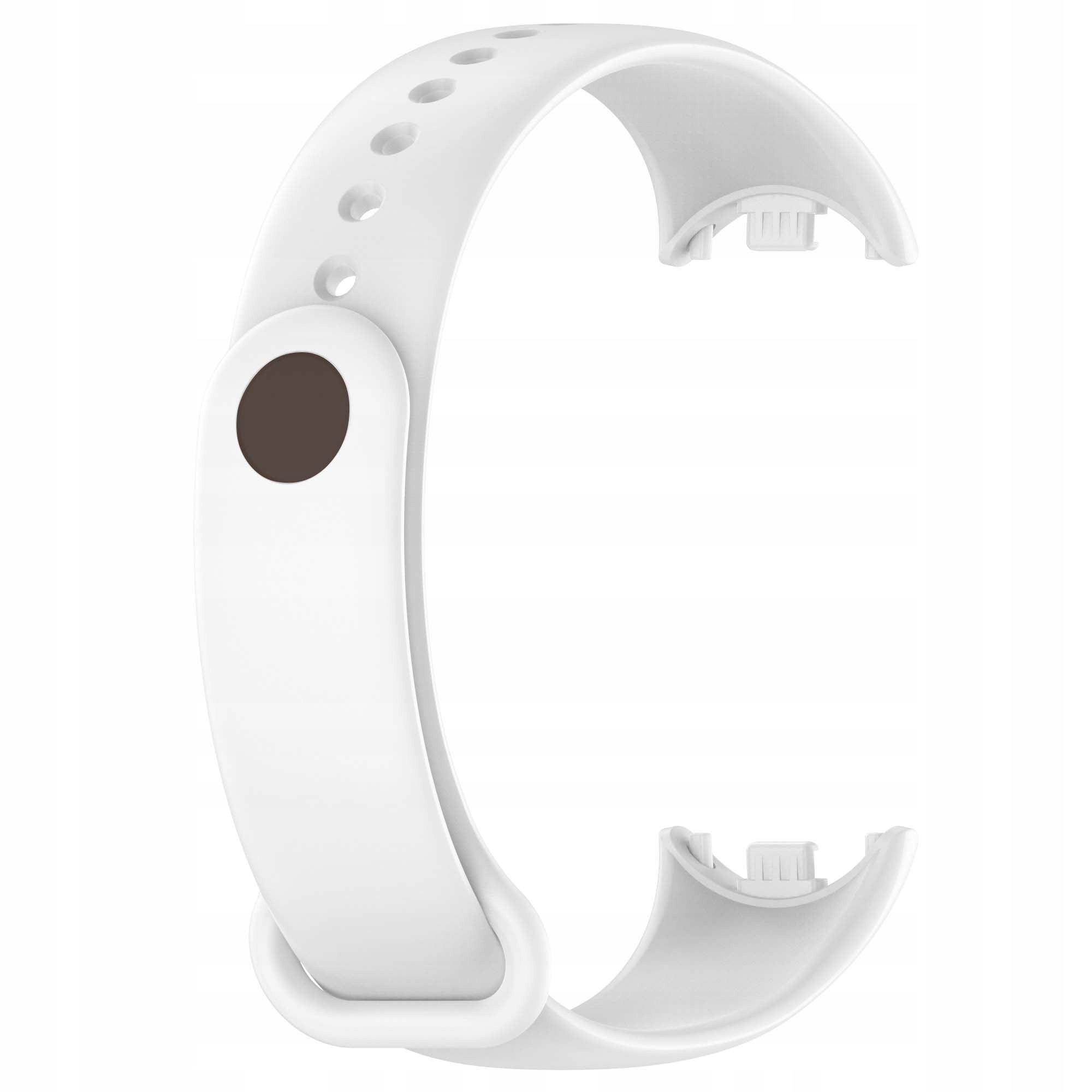 PASEK SILIKONOWY BRANSOLETA DO SMARTBAND XIAOMI MI BAND 8 - WHITE Producent Inna