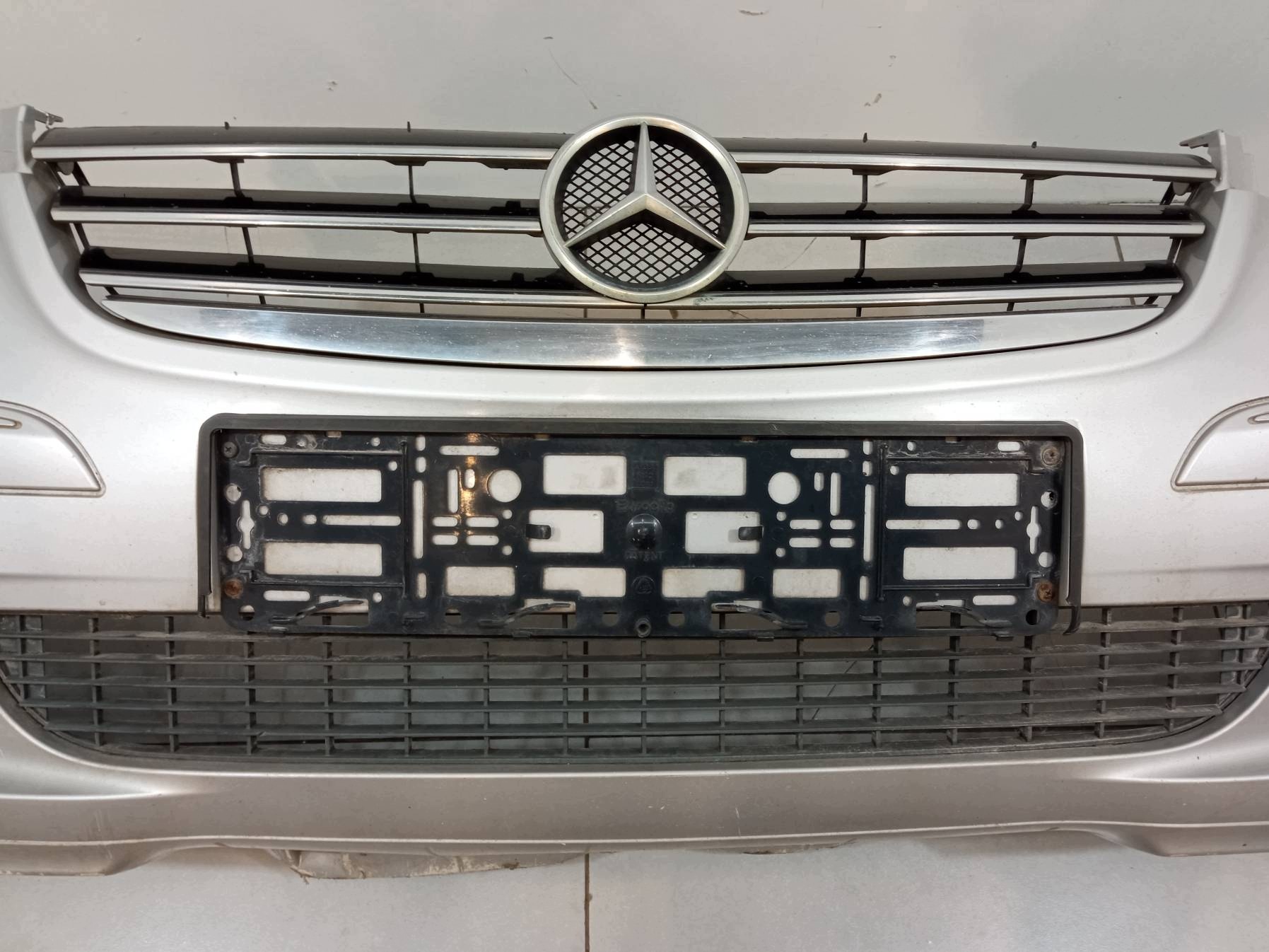 bumper front SREBRNY Mercedes-Benz A-klasa II (2004-2012) W169
