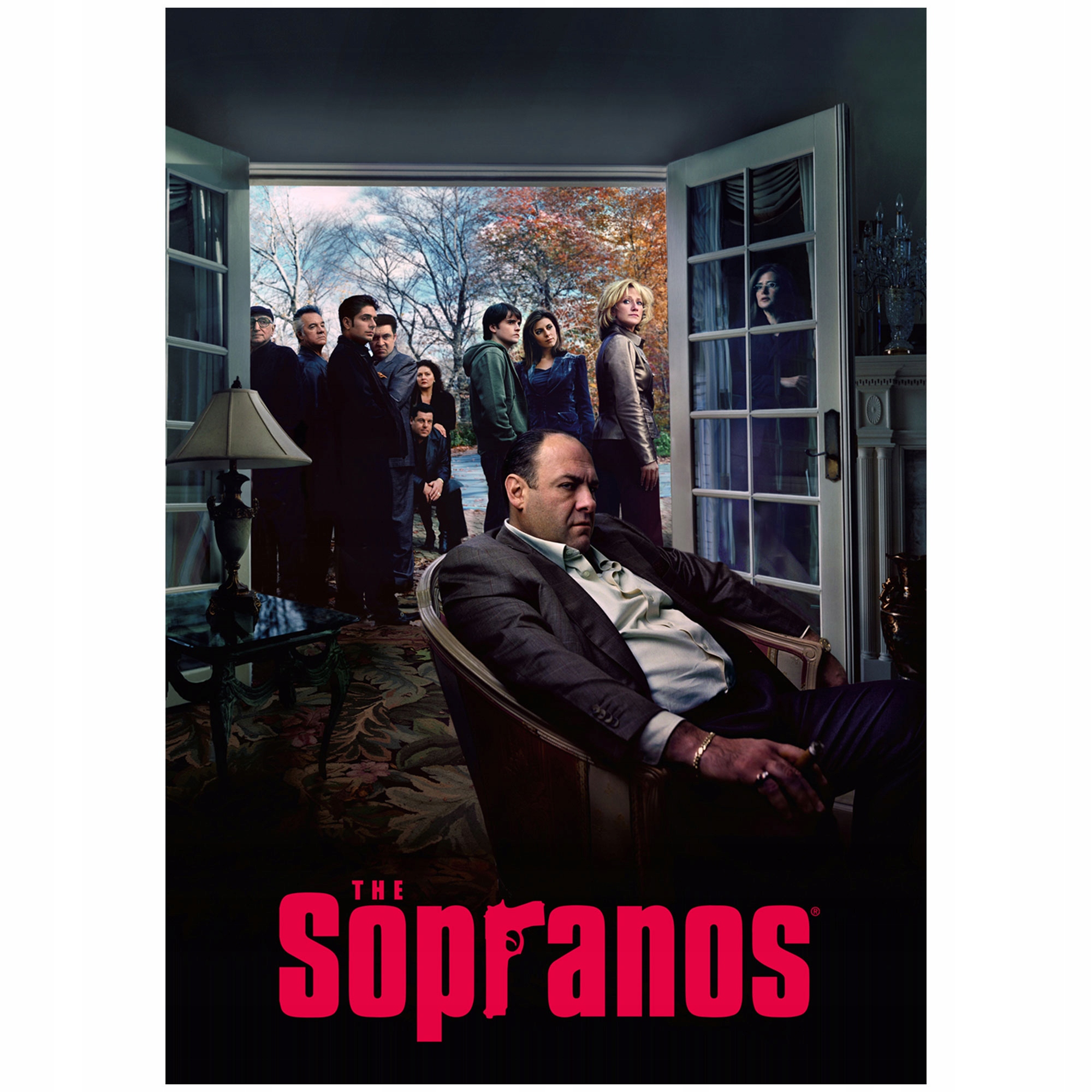 

Plakat The Sopranos Rodzina Soprano