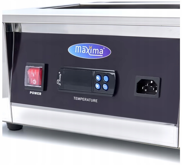 Podgrzewacz do czekolady topielnik 1500W 2x GN 1/3 10cm Maxima 09374050