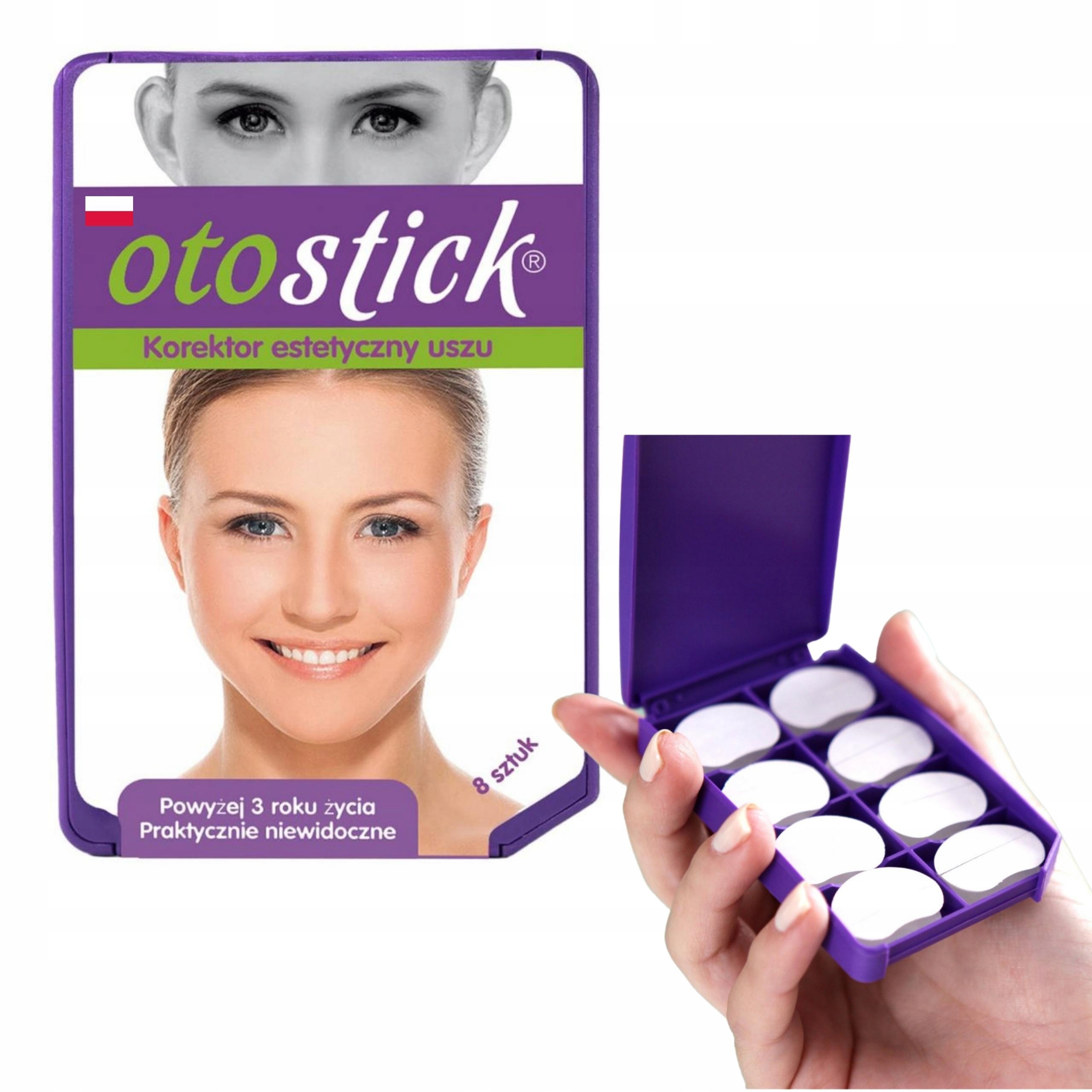 

Otostick Korektory Uszu Odstające Uszy 8szt Polska