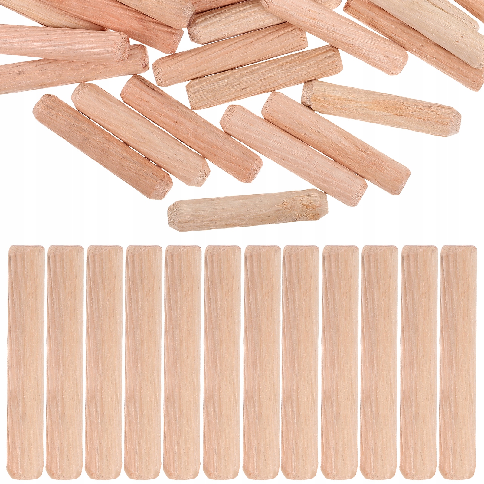 1 TORBA DREWNIANE KOŁKI DREWNIANE KABLOWANE