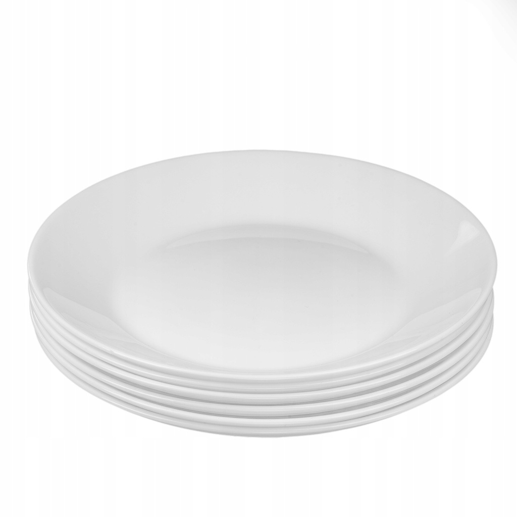 BIAŁY SERWIS OBIADOWY ZESTAW TALERZY NA 6 OS 18EL KOMPLET TALERZY Rodzaj serwisu obiadowy