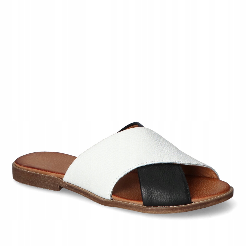 Nazouváky Lewski 3605 Bílá/Černá hrách 36