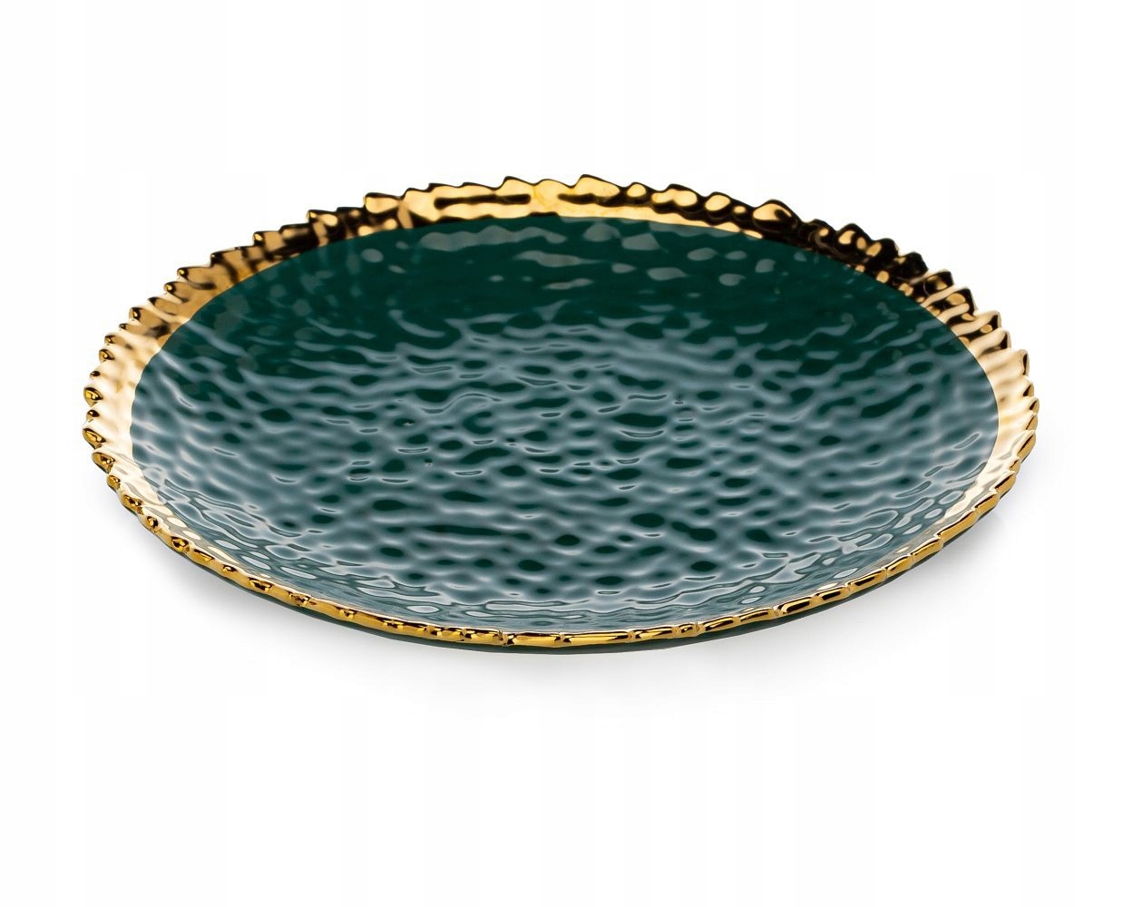 

Ceramiczny Talerz Green Gold 20 cm dekoracyjny