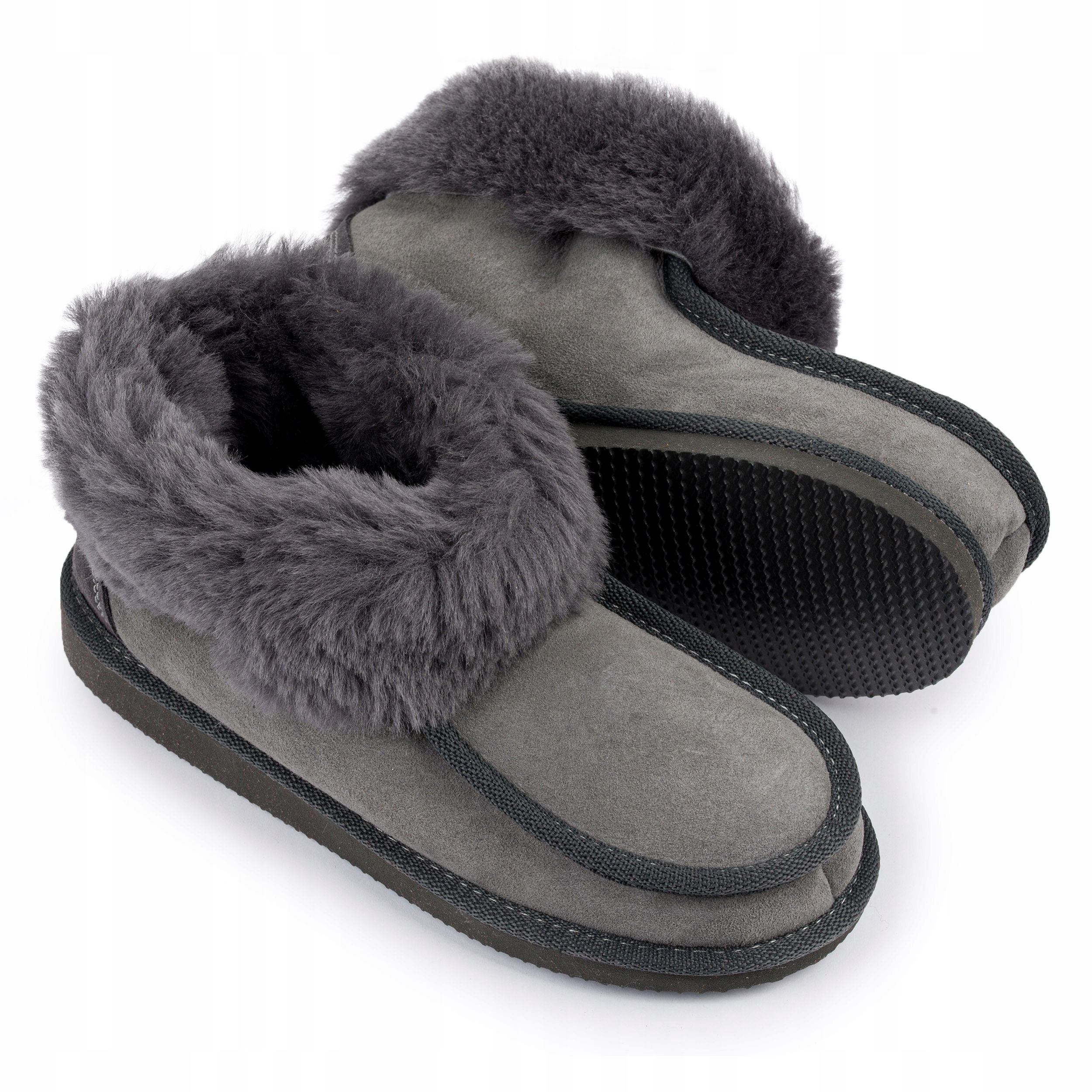 Papuče Bambosze 100% vlna Teplé pantofle vel. 43