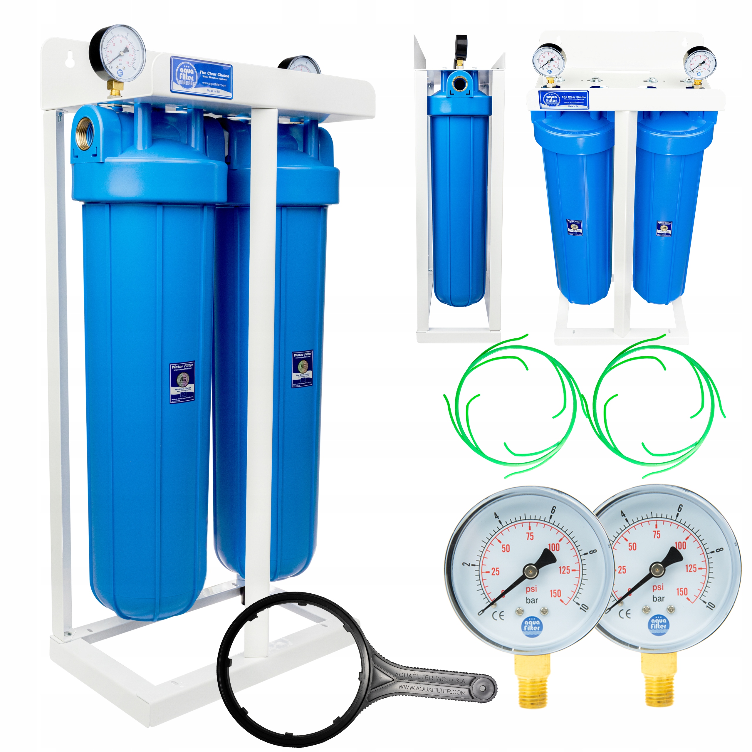 Filtračný systém Aquafilter Big Blue HHBB20A 2-stupňový