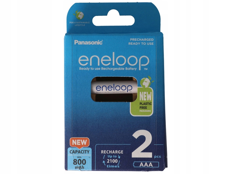 

Akumulatorki Aaa 800 mAh Panasonic Eneloop 2 szt.