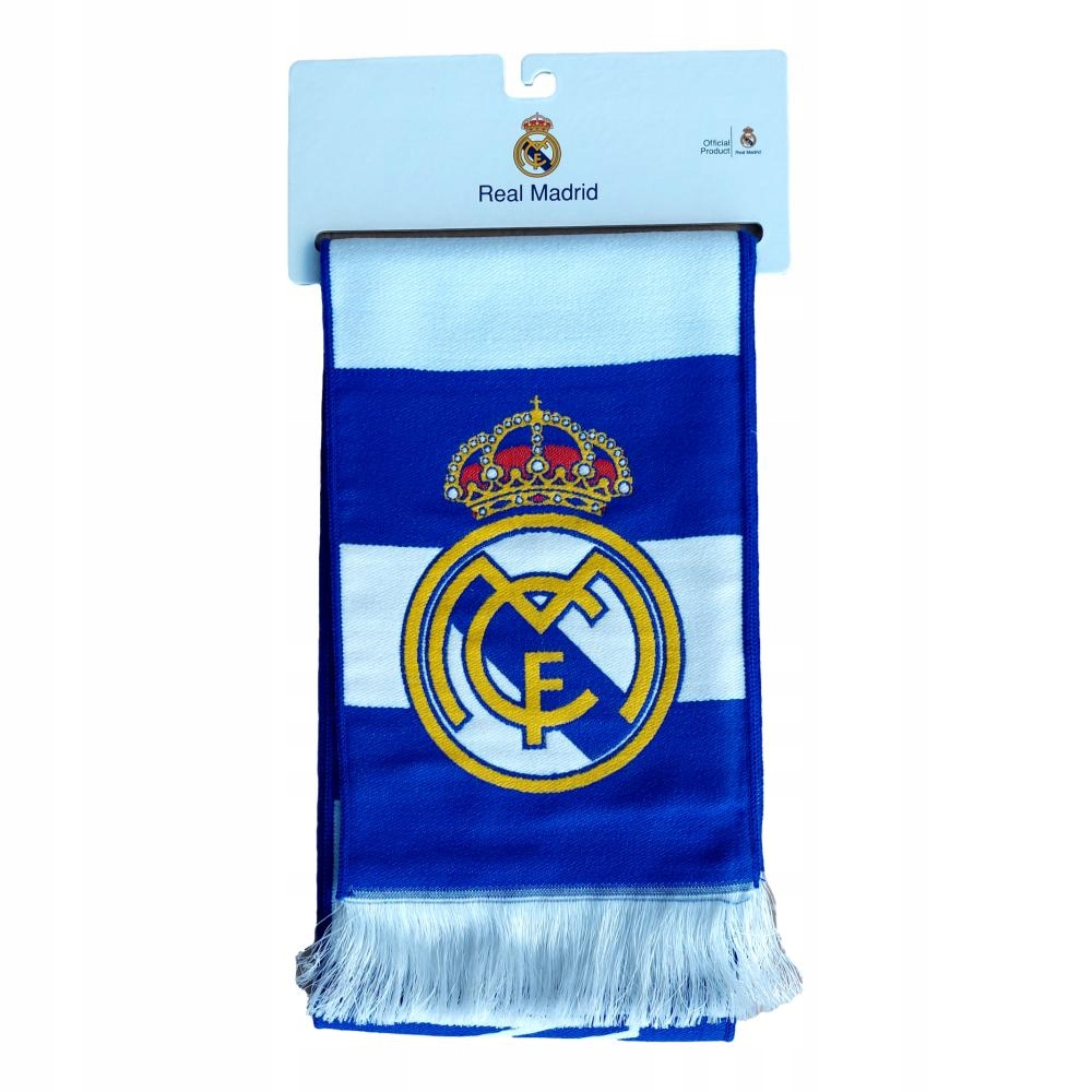 REAL MADRYT SZALIK TKANY DLA KIBICA JEDNOSTRONNY