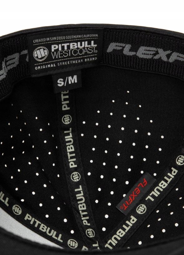 PITBULL PIT BULL CZAPKA FULL CAP 3D LOGO ANGLE WELDING CZARNA L/XL Rozmiar L/XL