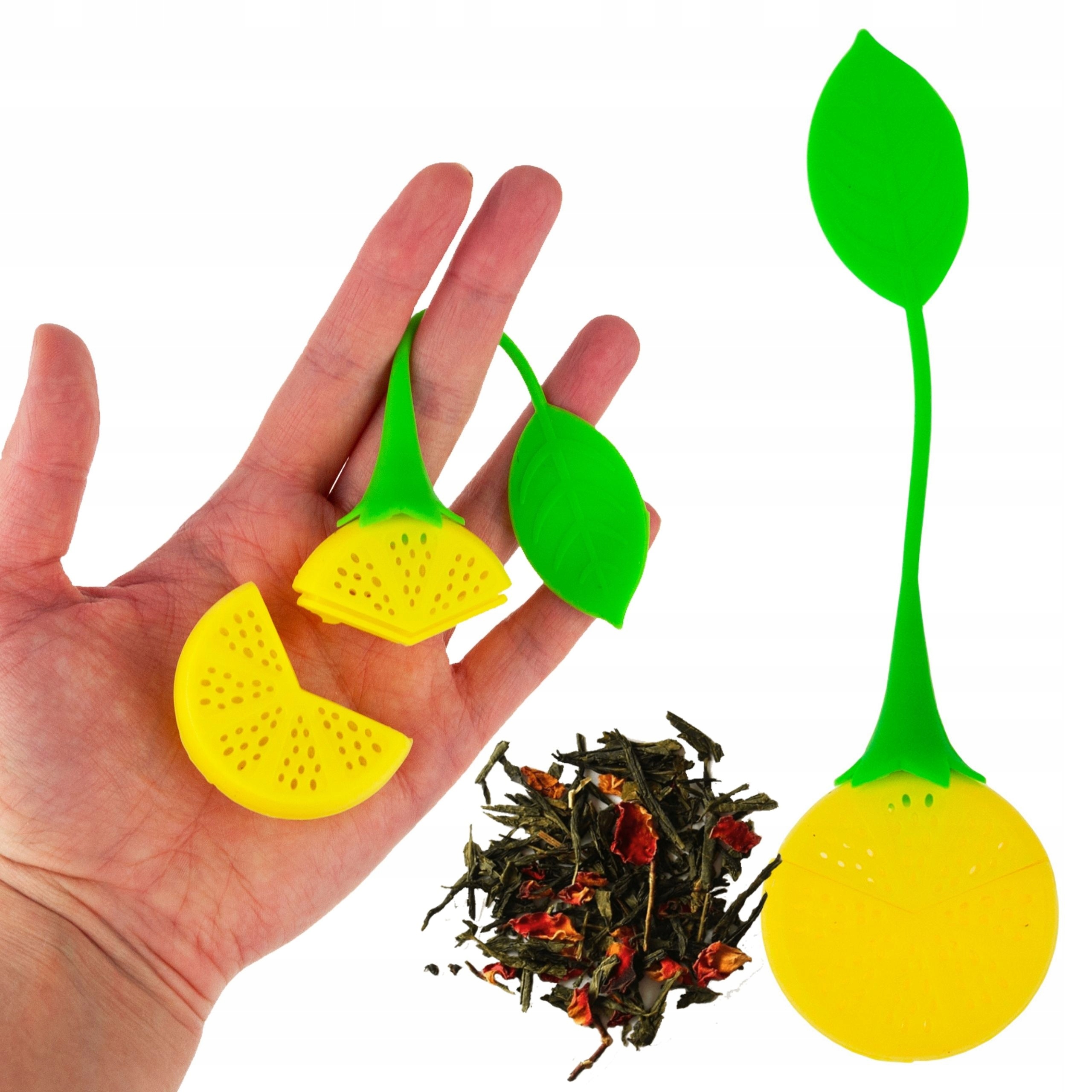 Silikonowy zaparzacz do herbaty cytrynka ziół