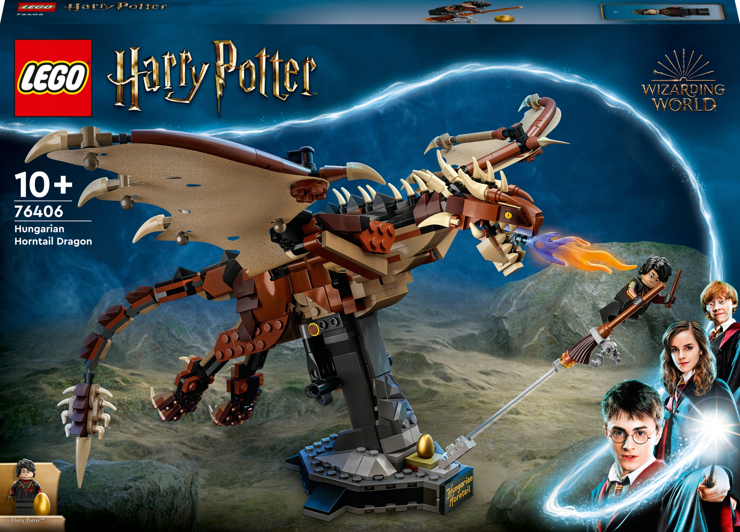 

Lego Harry Potter Smok rogogon węgierski 76406