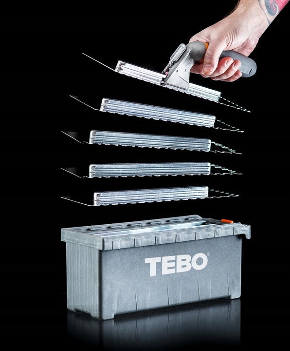 Fixkam Switch Tebo, zestaw glazurniczy, pace Liczba elementów w zestawie 7