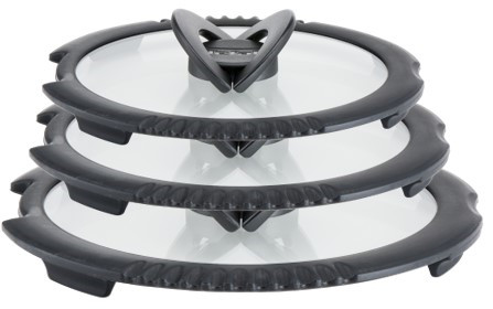 Skleněné poklice pro cedění Tefal Ingenio 16/18/20