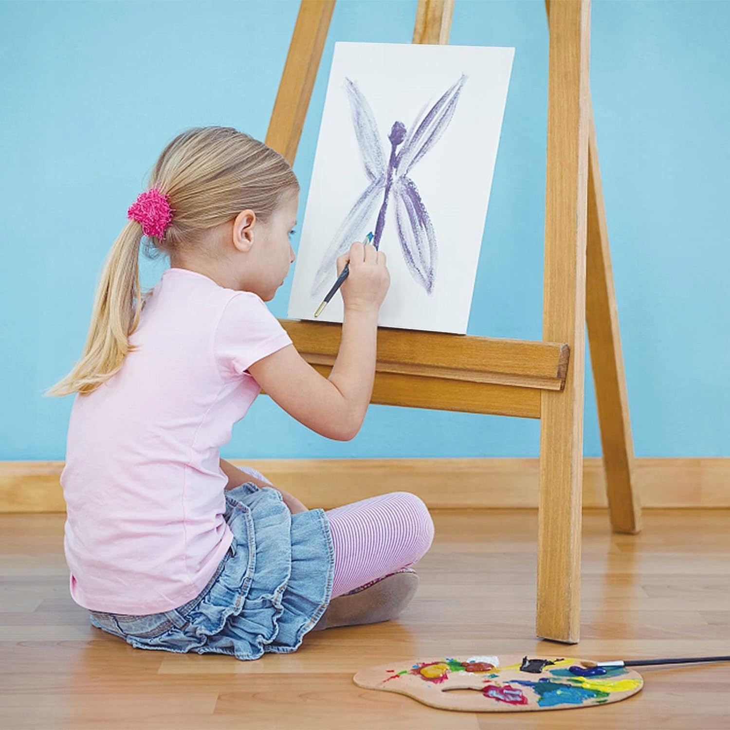 PŁÓTNO MALARSKIE 24x30 PODOBRAZIE DO MALOWANIA PODKŁAD MALARSKI TABLICA x3 Gramatura 290 g/m²