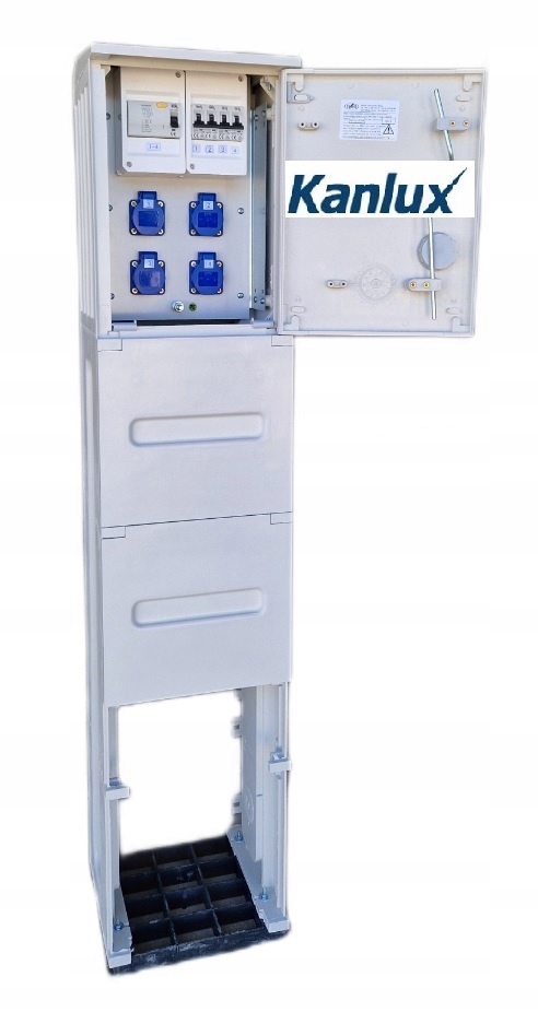 Rozdzielnica Rozdzielnia Elektryczna Budowlana Na Fundamencie