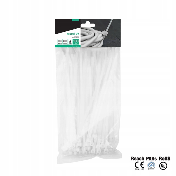 

Trytytka Opaski Kablowe Zaciskowe Uv 4,8X300