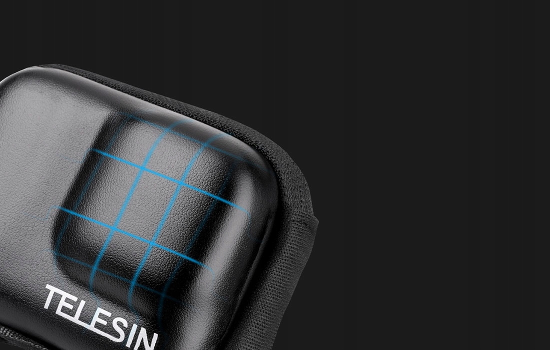 TELESIN ETUI TORBA OCHRONNA IP54 EVA FUTERAŁ DO KAMERY SPORTOWEJ GOPRO HERO Stan opakowania oryginalne