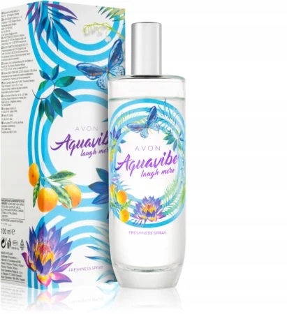 Parfémovaná tělová mlha Aquavibe laugh more 100 ml Avon
