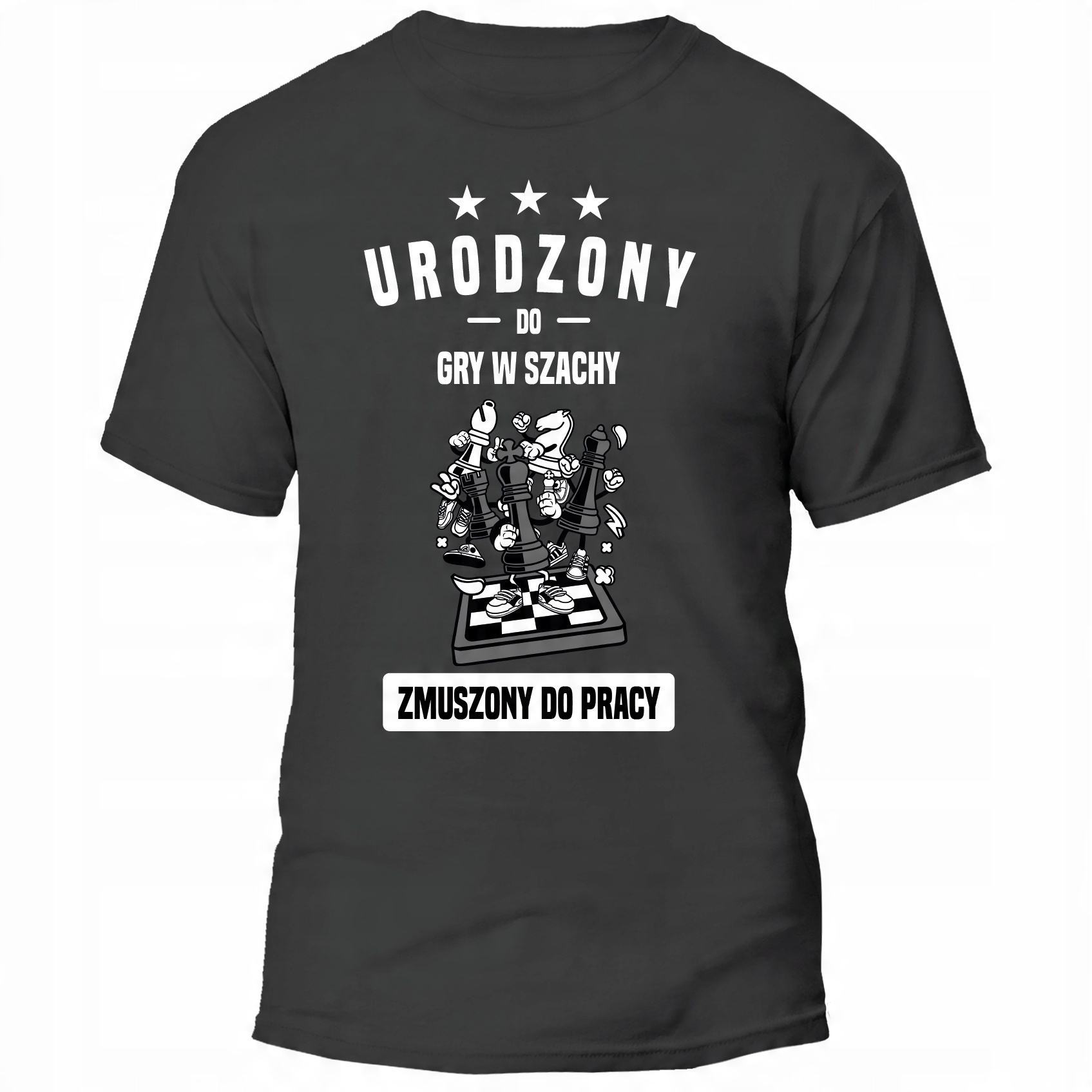 

Koszulka Urodzony Do Gry W Szachy