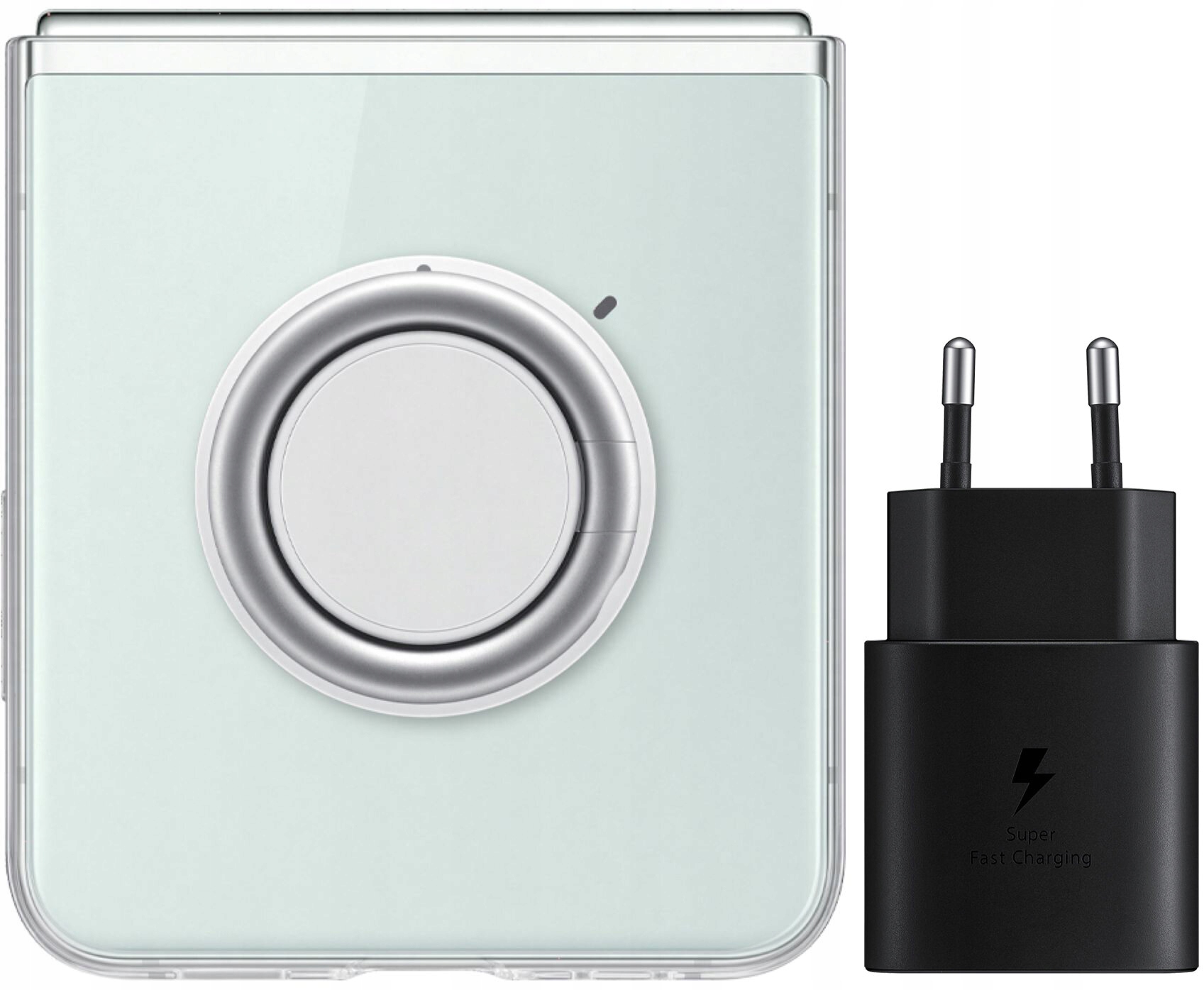 Zadní Kryt Samsung pro Samsung Galaxy Z Flip5 bezbarvý