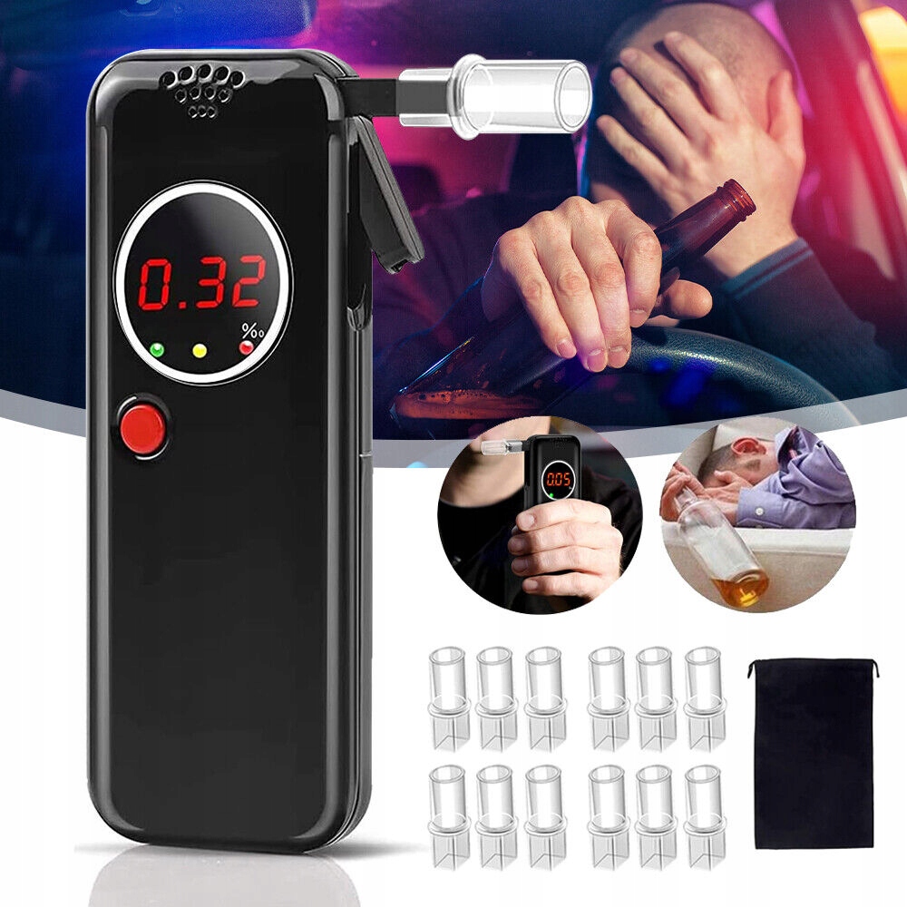 ALKOMAT PROFESJONALNY POLICYJNY 12 USTNIKÓW Marka Inna