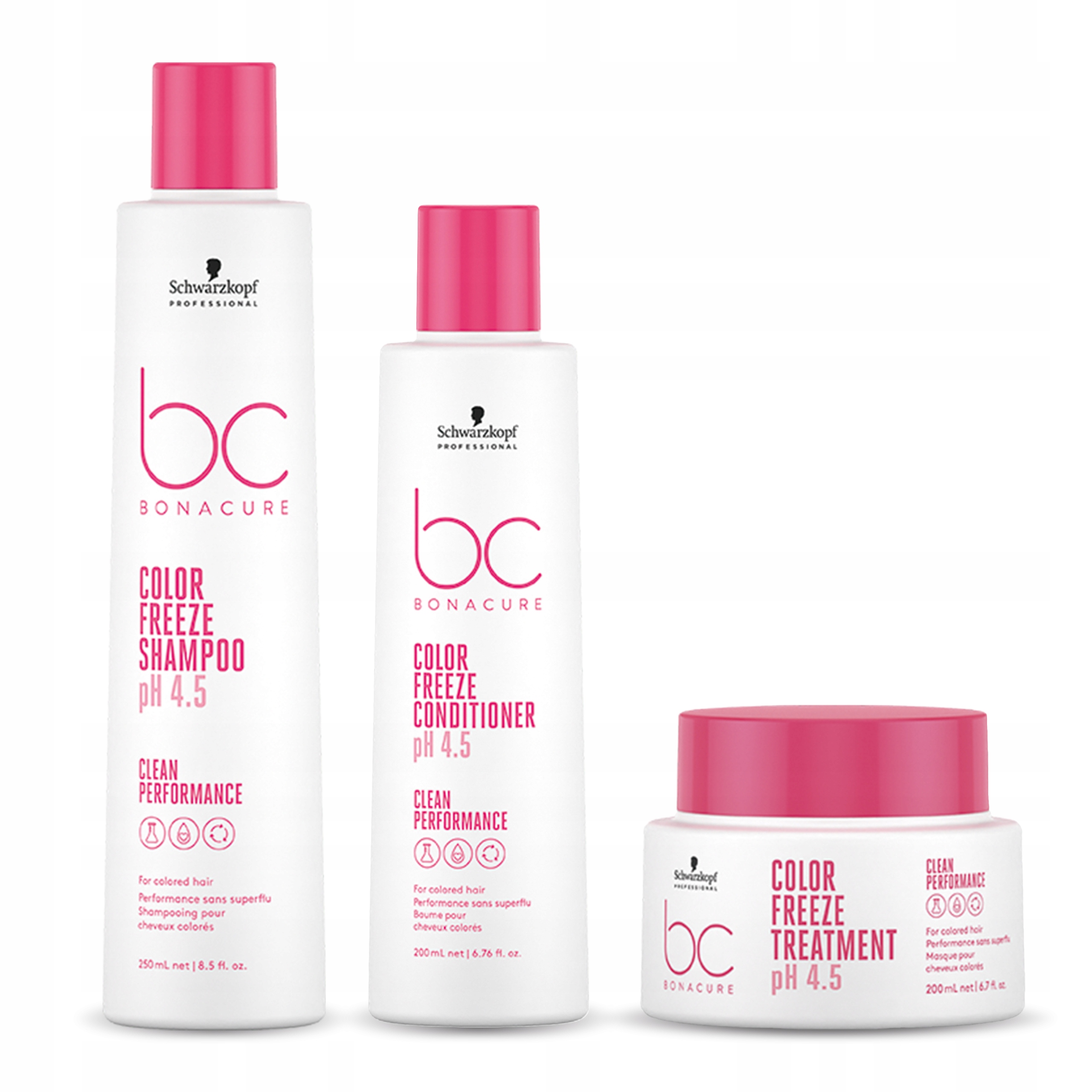 Schwarzkopf Bc Color Freeze šampon 250 ml kondicionér 200 ml maska 200 ml