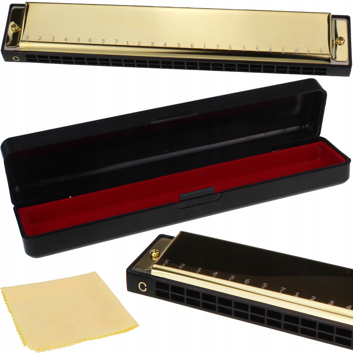 

Harmonijka Ustna 24 Tonowa Etui D28 C