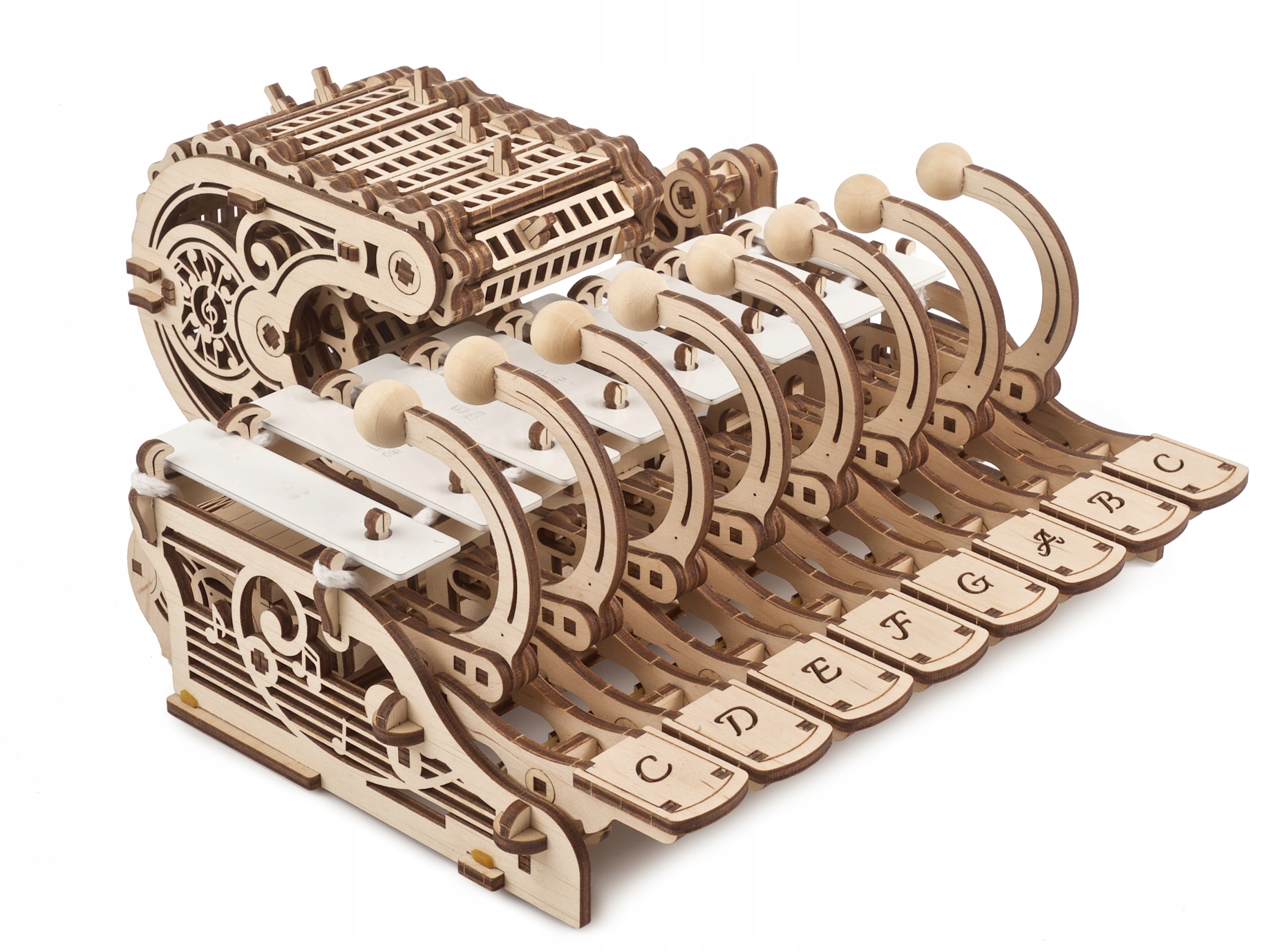 

Puzzle 3D Drewniane Mechaniczna Celesta uGEARS