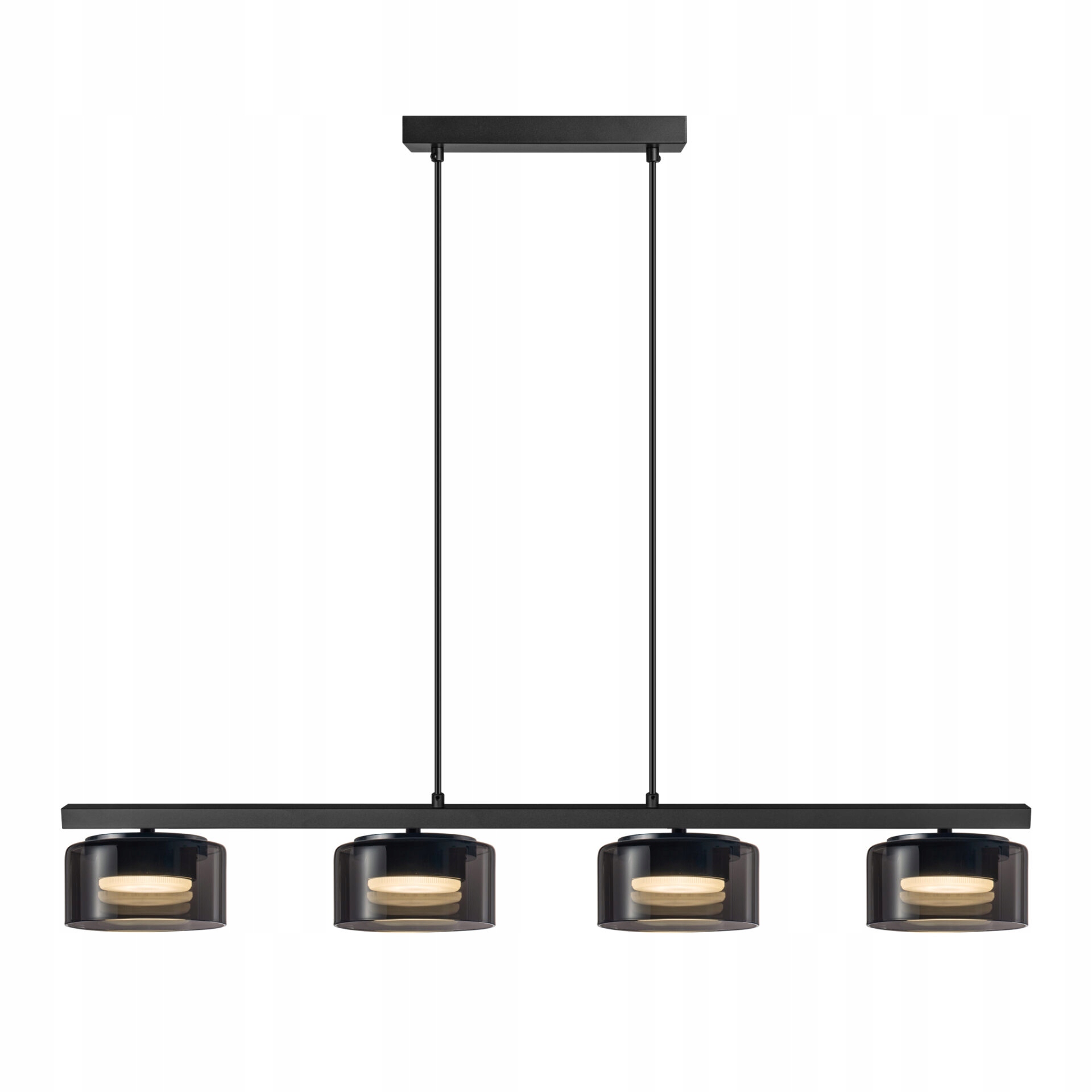 Stropné závesné svietidlo 4x GX53 čierne Ofelia Sanico Goldlux